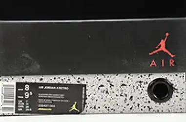 CEMENT  JORDAN BLACK - 4 (2019) BRED 0527